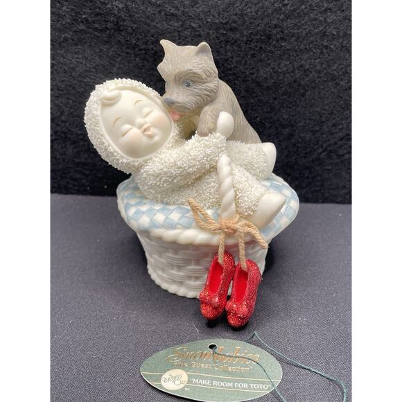Vintage 2001 Dept 56 Wizard of Oz Make Room for Toto Trinket Box in Original Box - Picture 1 of 9